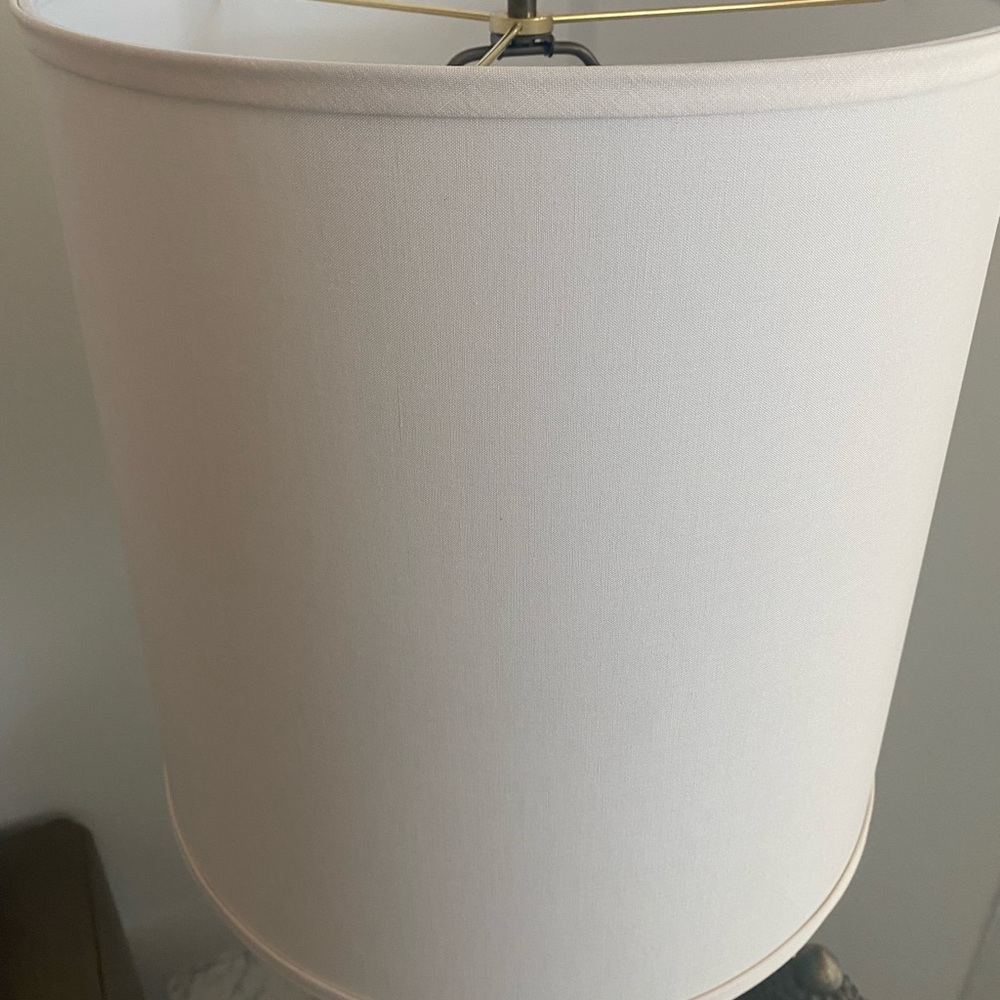 Ivory Drum Lamp Shade